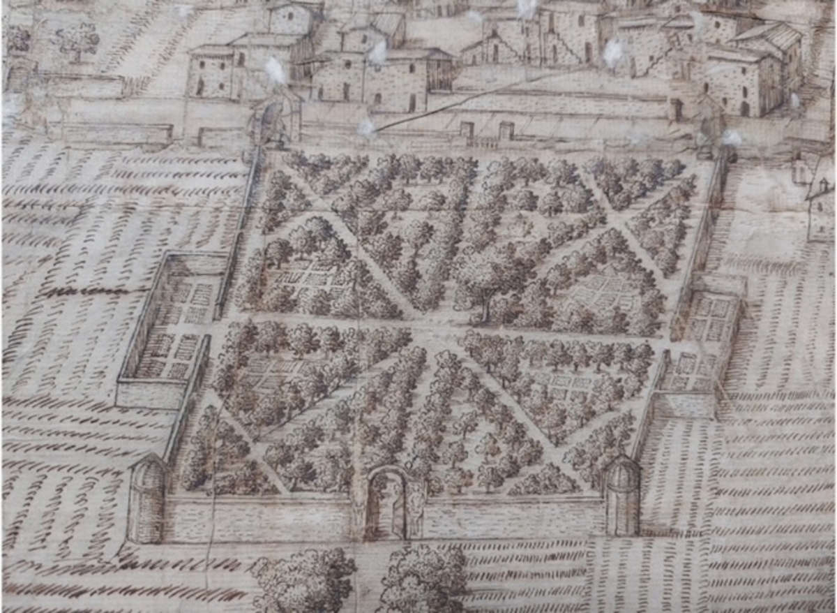 Dessin ancien du Pomerio Ducal Dessin ancien du Pomerio Ducal