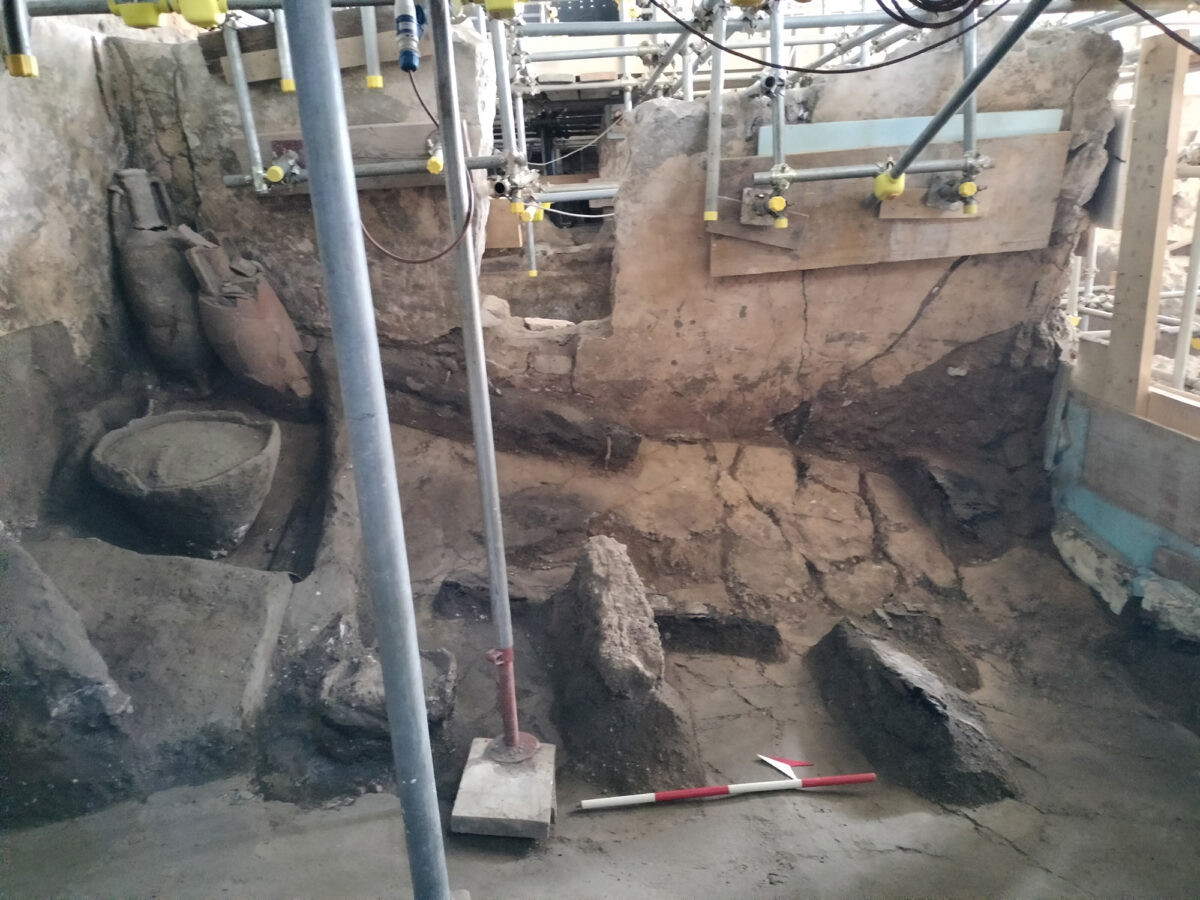 Environnement dans le quartier servile de la villa de Civita Giuliana