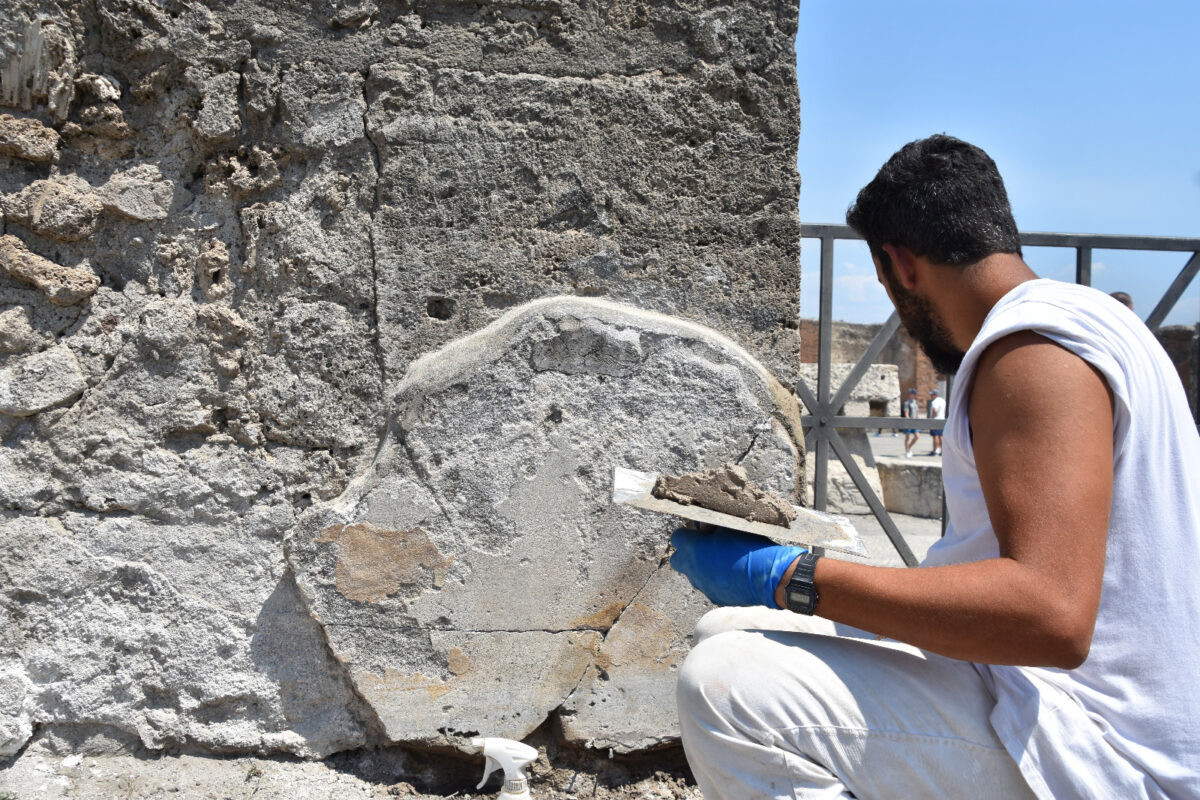 Formation sur le terrain pour les étudiants restaurateurs
