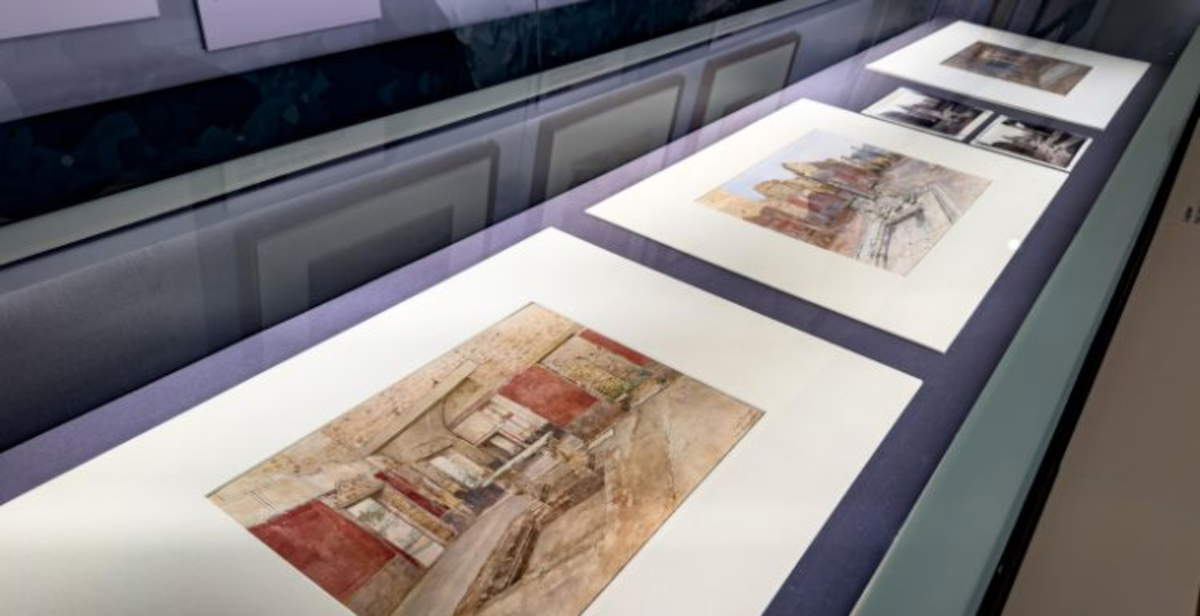 Pompeya contada por dos artistas del siglo XIX: Bazzani y de Rumine. Exposiciones en el MANN de Nápoles