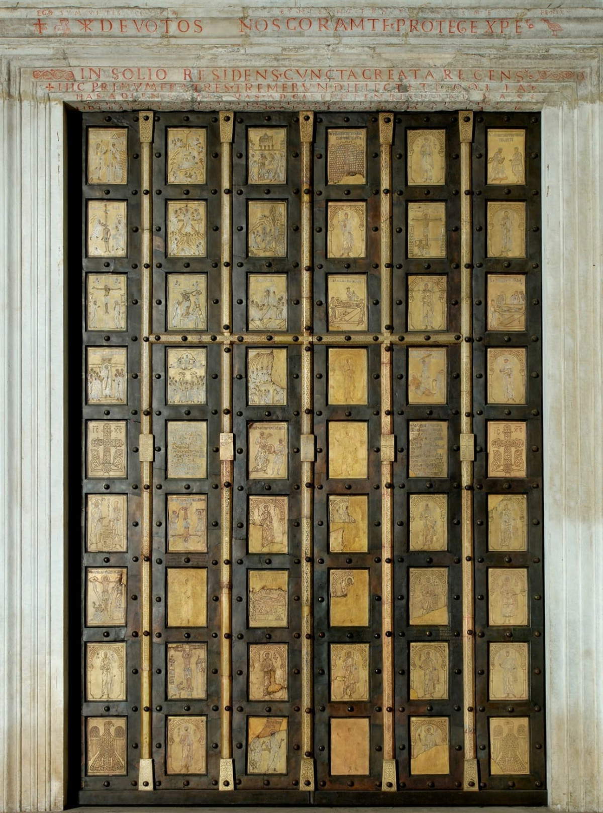 Porta bizantina della Basilica romana di San Paolo Fuori le Mura