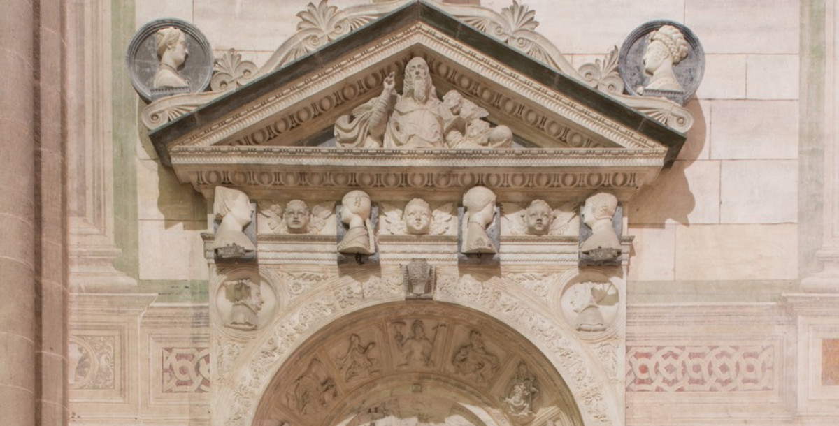 Le portail des duchesses de la Chartreuse de Pavie sera restauré grâce à une contribution de Soroptimist.