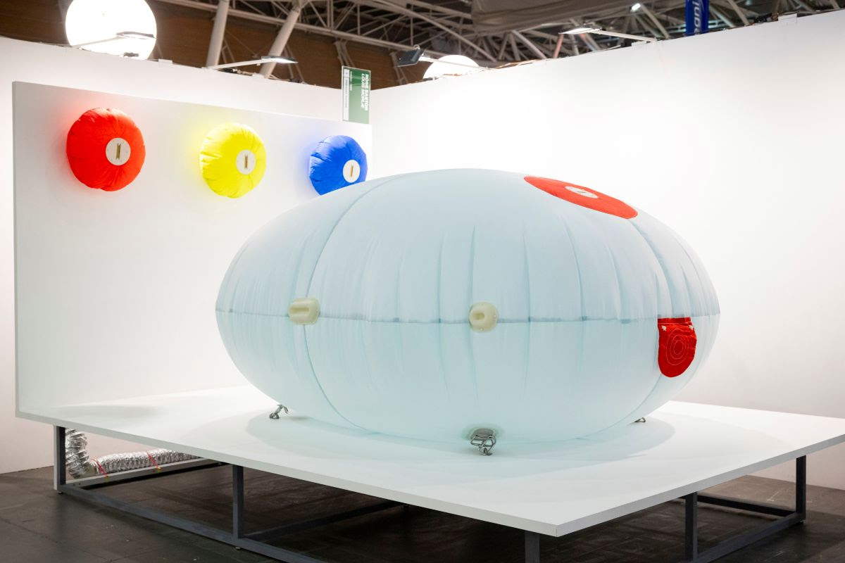 Premio illy Present Future, Louis Morlae presentato dalla galleria Rose Easton, Londra. Foto: Perottino-Piva-Castellano-Bergadano / Artissima