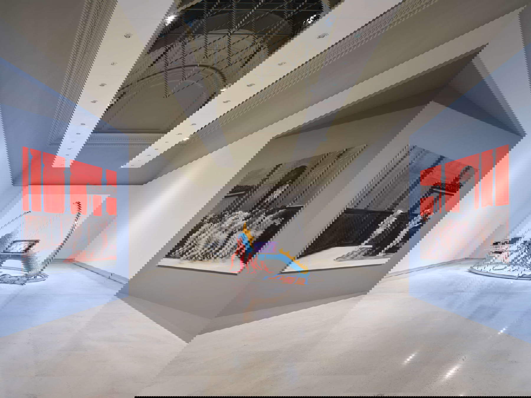 Puesta en escena de la Quadriennale di Roma 2025 - Fantastica. Foto: Agostino Osio / Alto Piano