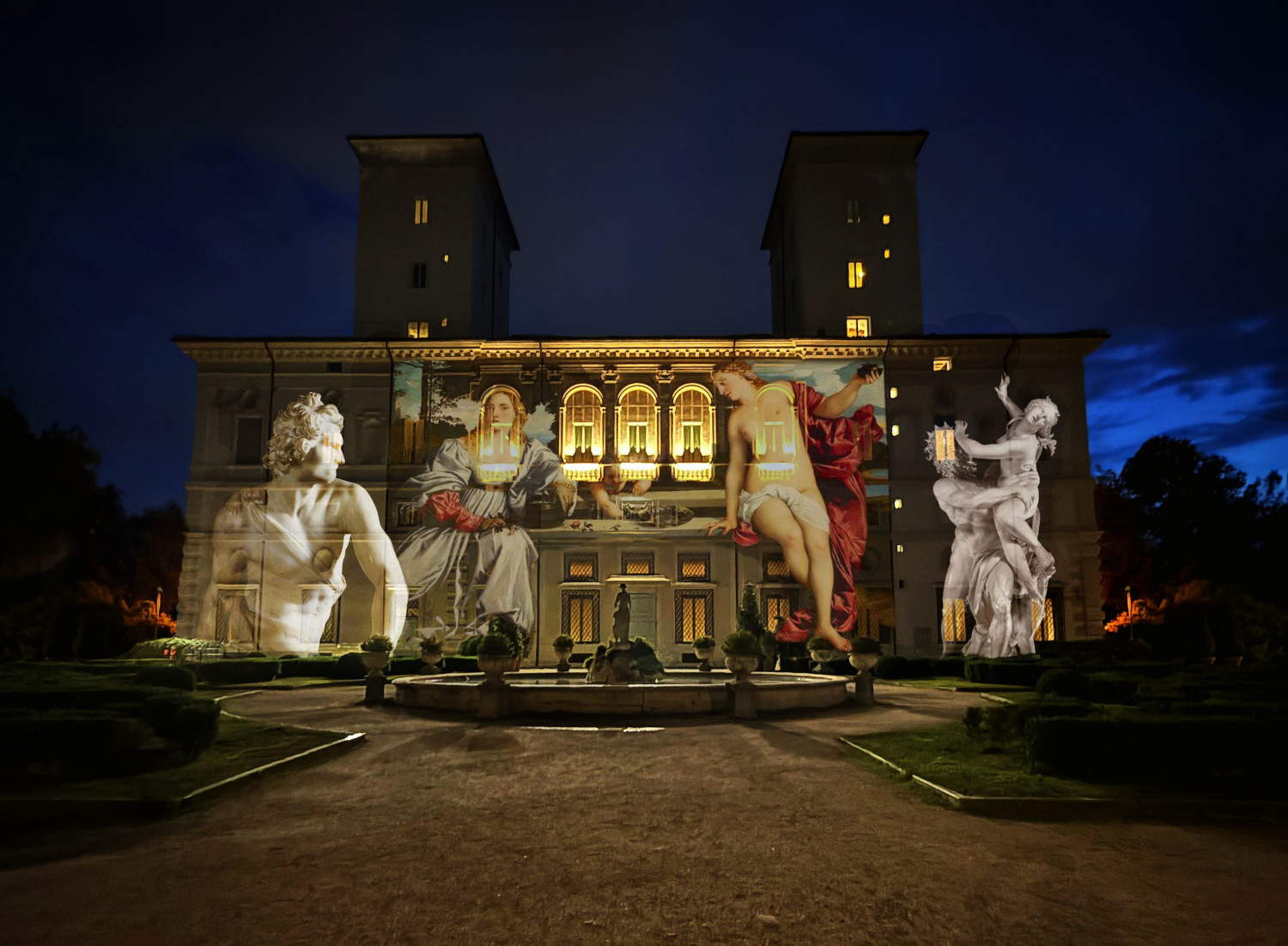 La Galleria Borghese s'illumina con Racconti di luce, ripercorrendo la sua storia con proiezioni artistiche  