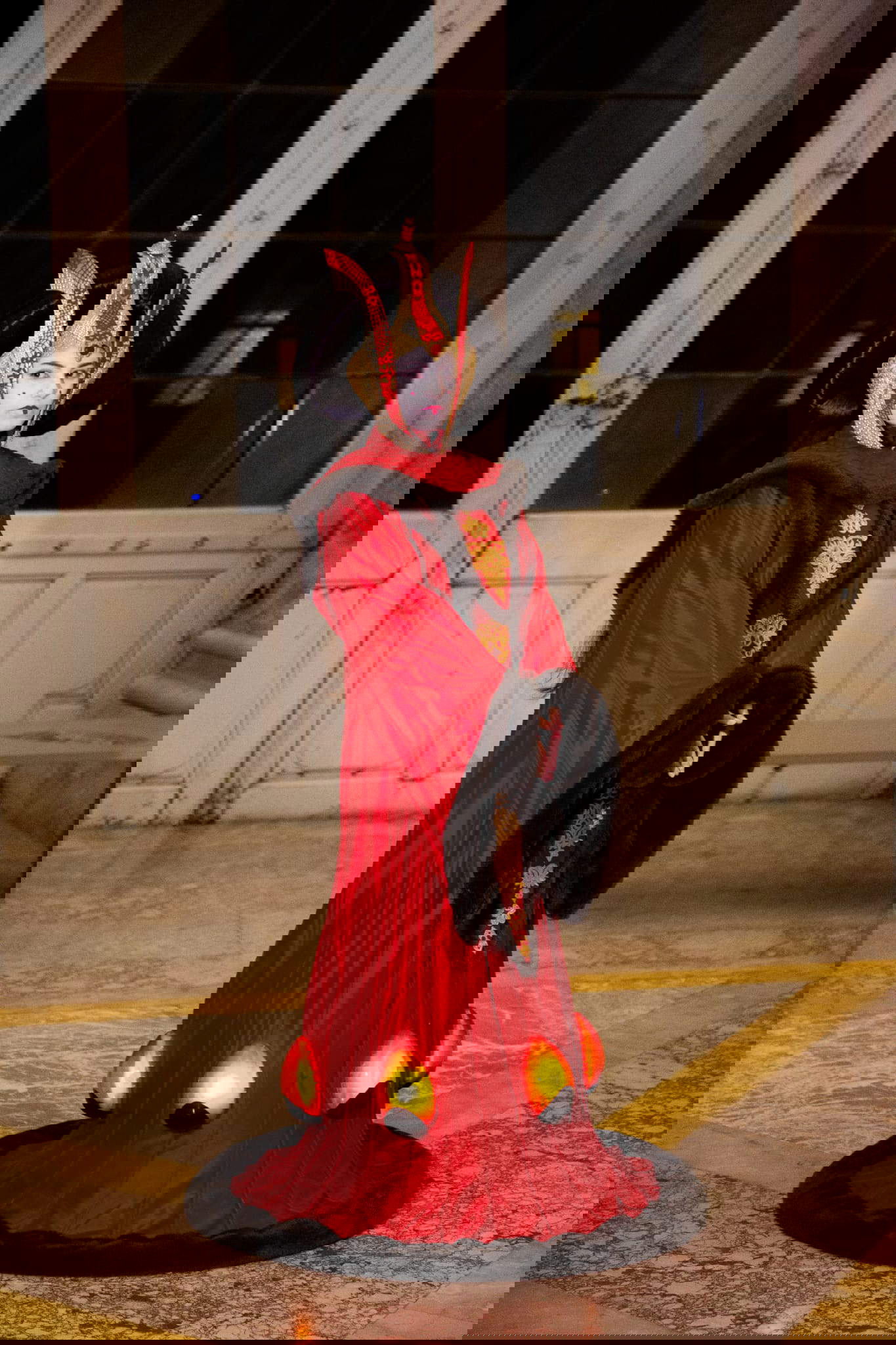 Fans de Star Wars en el interior de la Reggia di Caserta. Foto: El lado oscuro de Nápoles