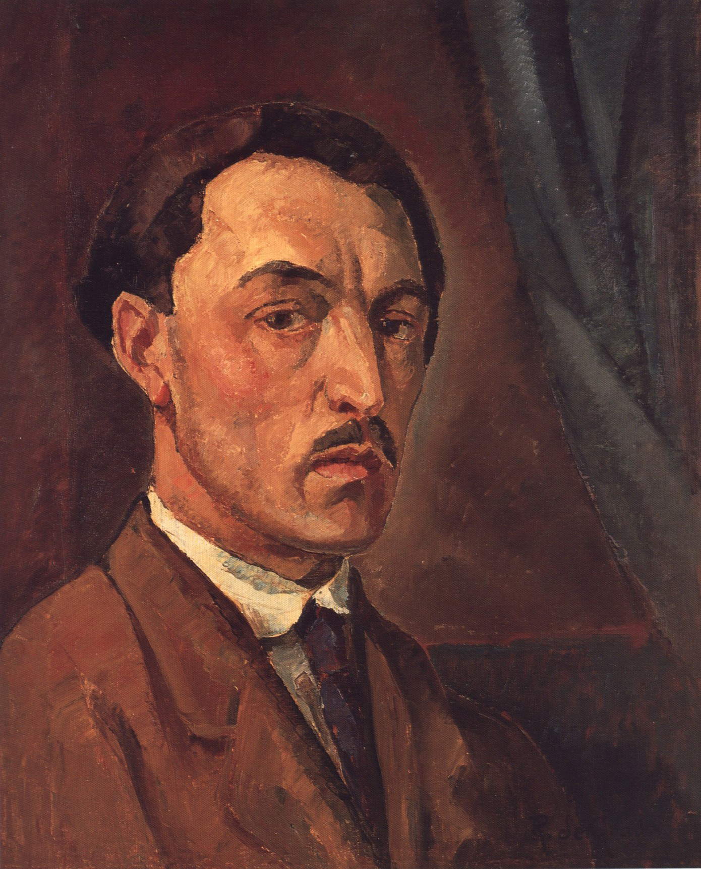 Raffaele De Grada, Self-Portrait (1916) Photo: © Opera Laboratories