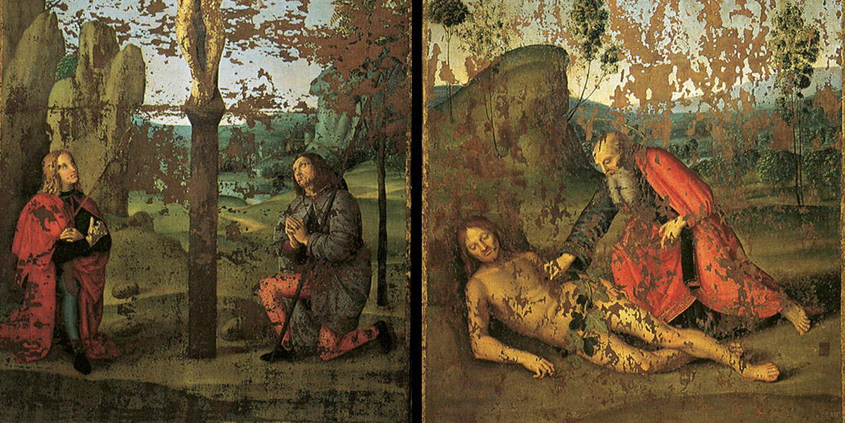 La première œuvre de Raphaël est la bannière de Città di Castello : confirmation de l'érudit