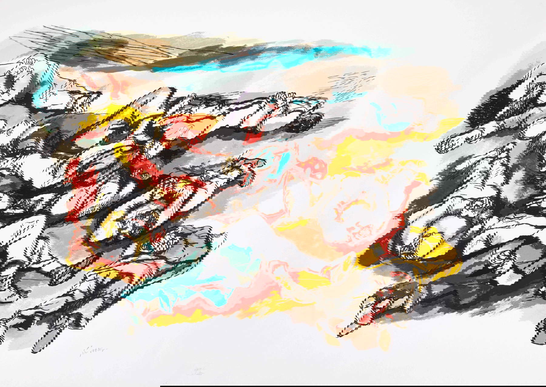 Renato Guttuso, Gott mit uns (1945)