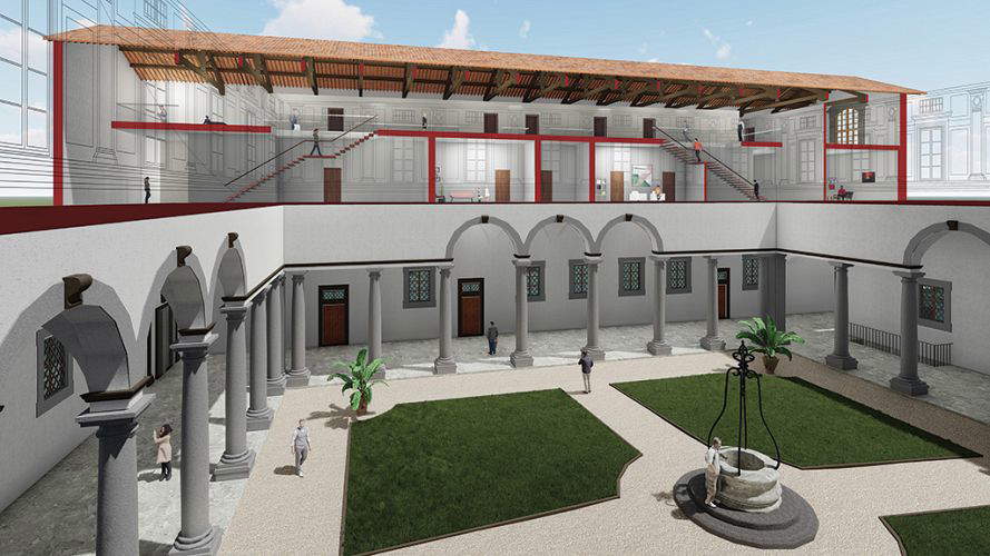 Rendering della RSA di Santo Spirito