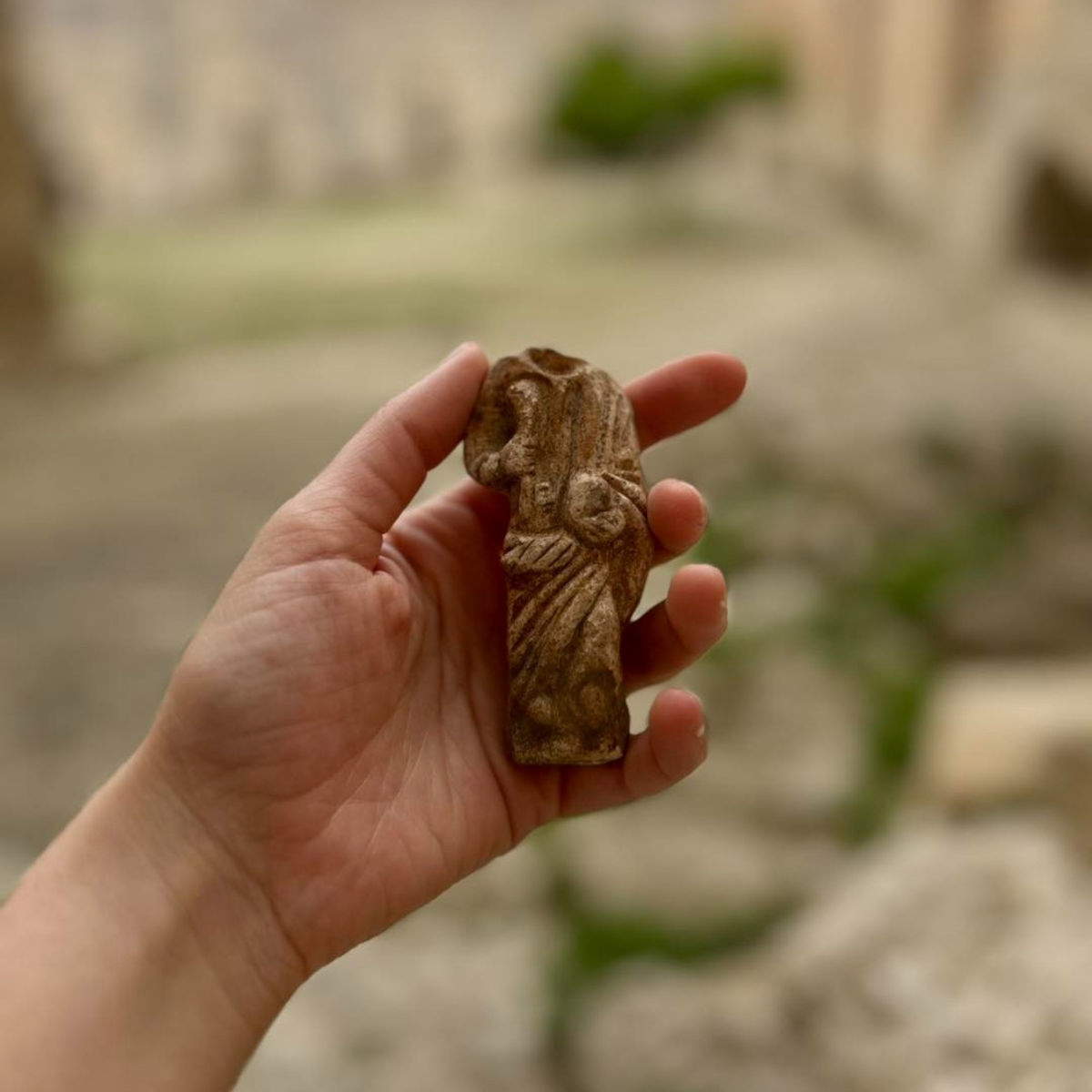 Hallazgos descubiertos en la zona del antiguo asentamiento helenístico-romano de Finziade. Foto: Ministerio de Cultura - Parque Arqueológico y Paisajístico del Valle de los Templos de Agrigento.