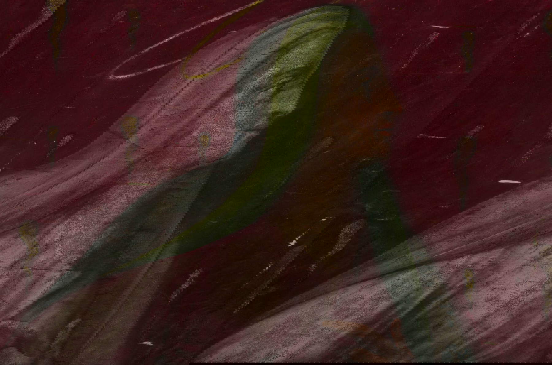 Détail de la Vierge