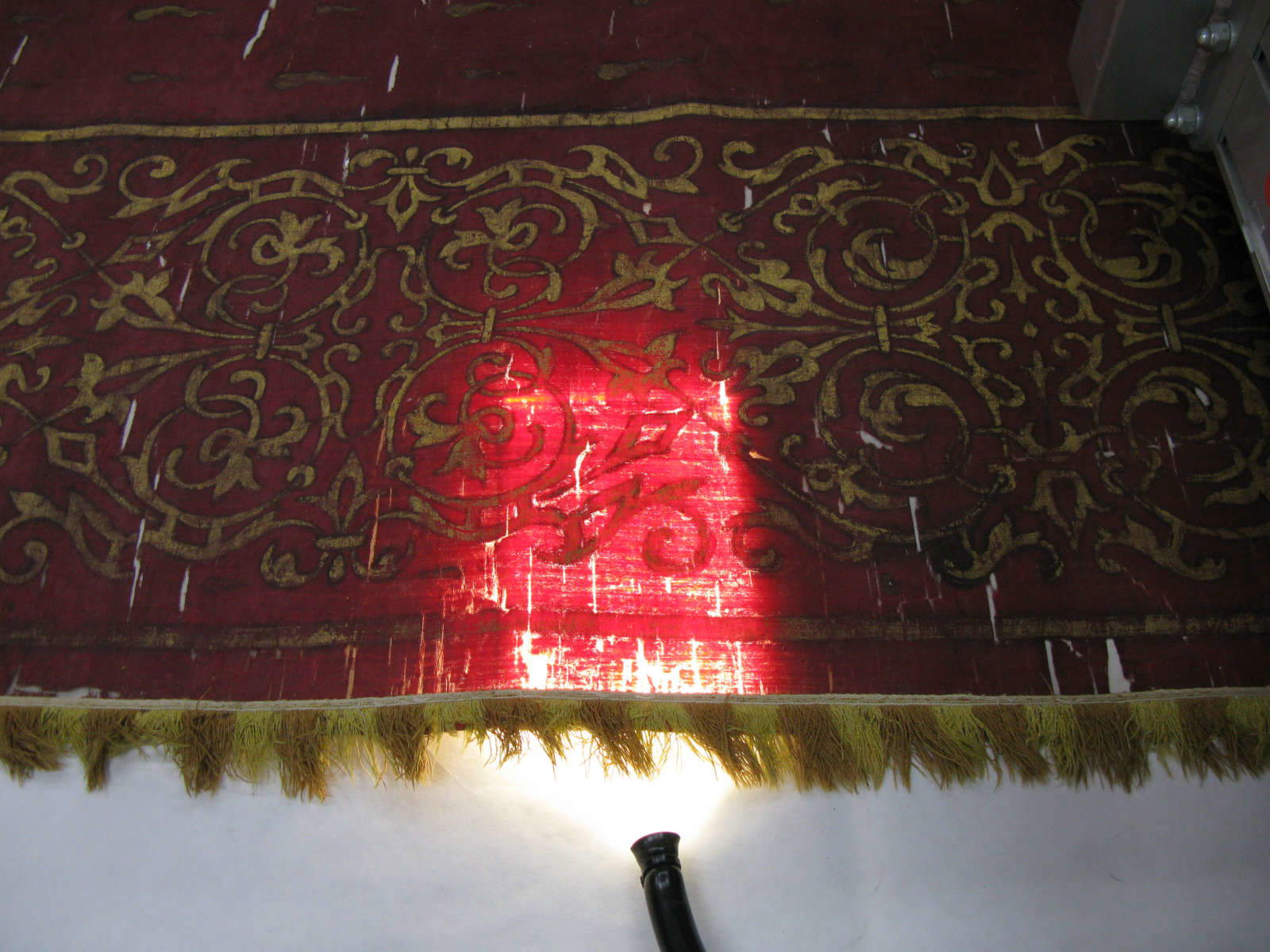 Observation de la dégradation par transillumination