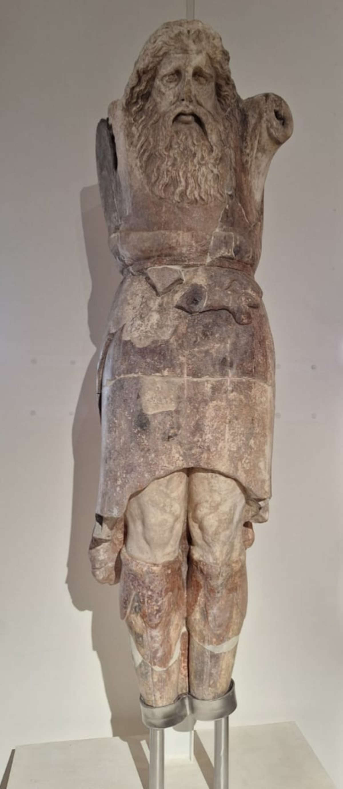 The statue of Silenus