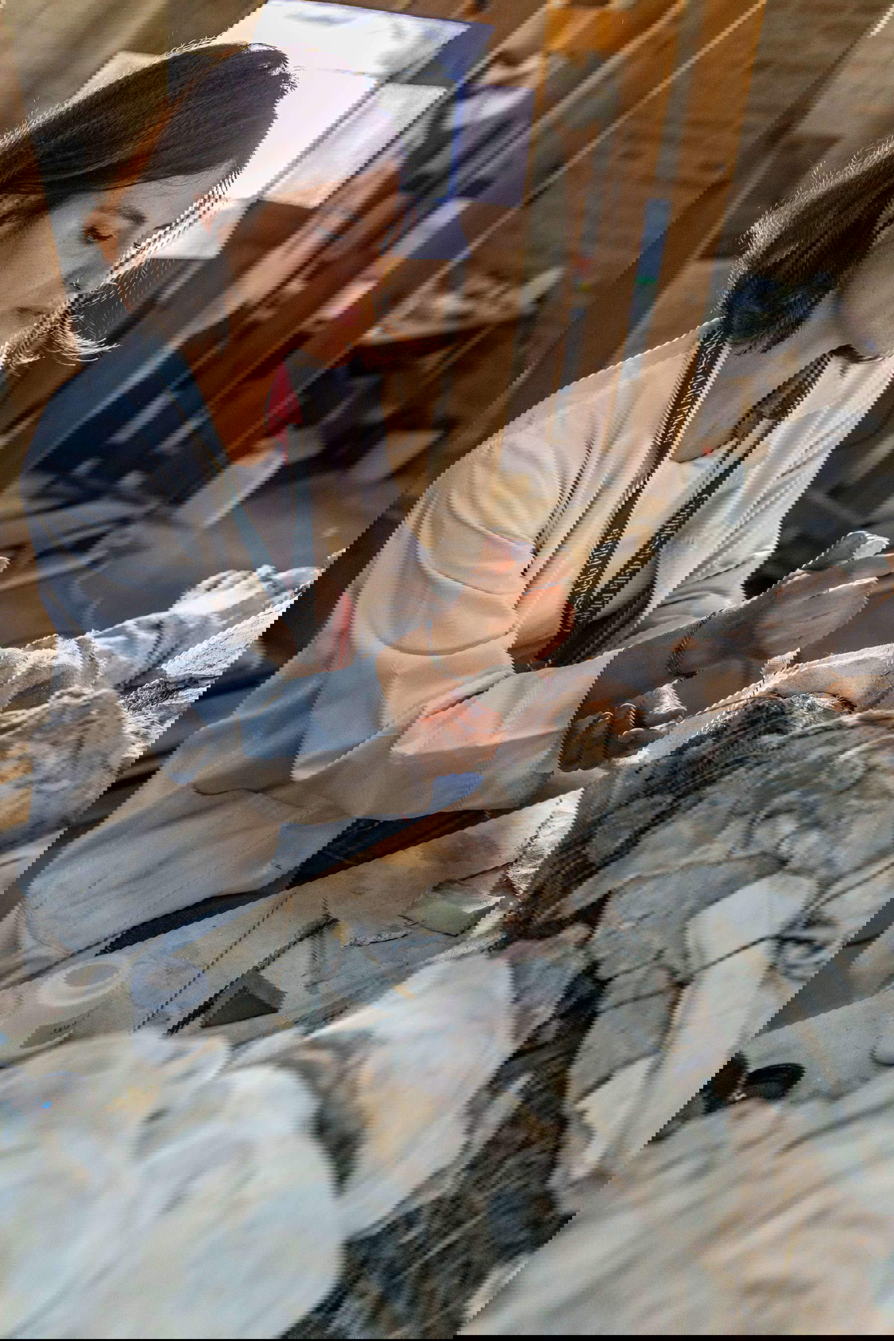 La restauration des six sculptures du Teatro Farnese, Parme, Complesso monumentale della Pilotta &copy; Cristina Urecheanu