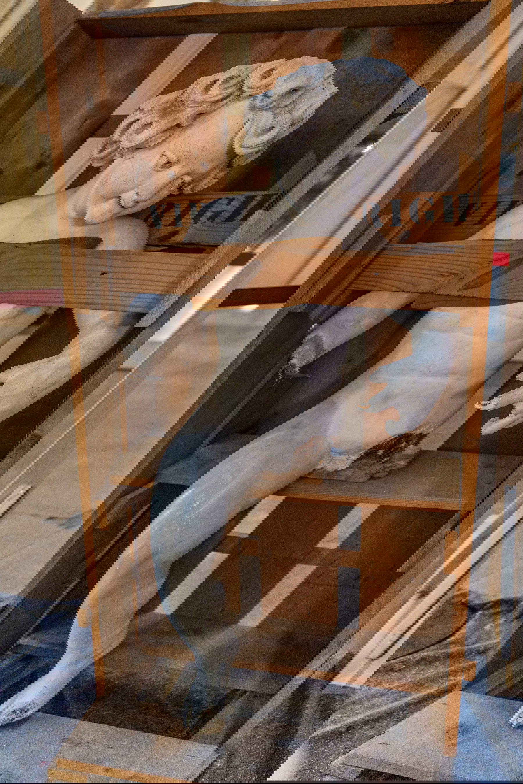 La restauration des six sculptures du Teatro Farnese, Parme, Complesso monumentale della Pilotta &copy; Cristina Urecheanu