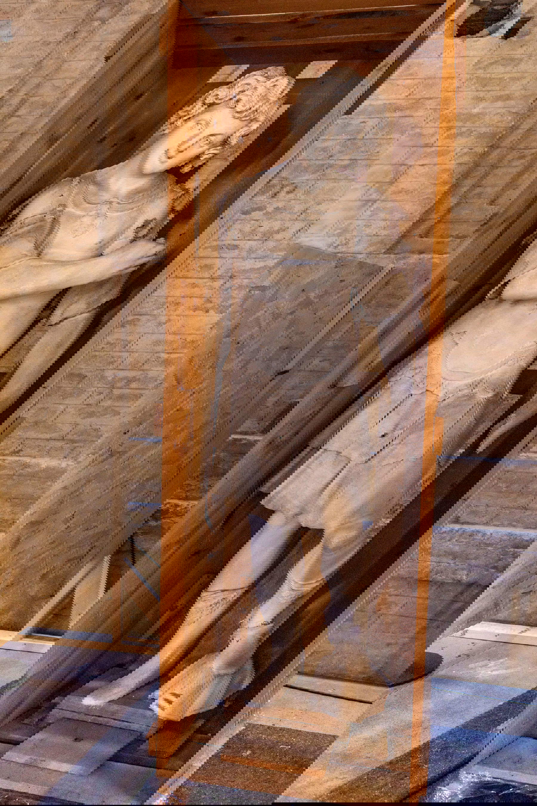 La restauration des six sculptures du Teatro Farnese, Parme, Complesso monumentale della Pilotta &copy; Cristina Urecheanu