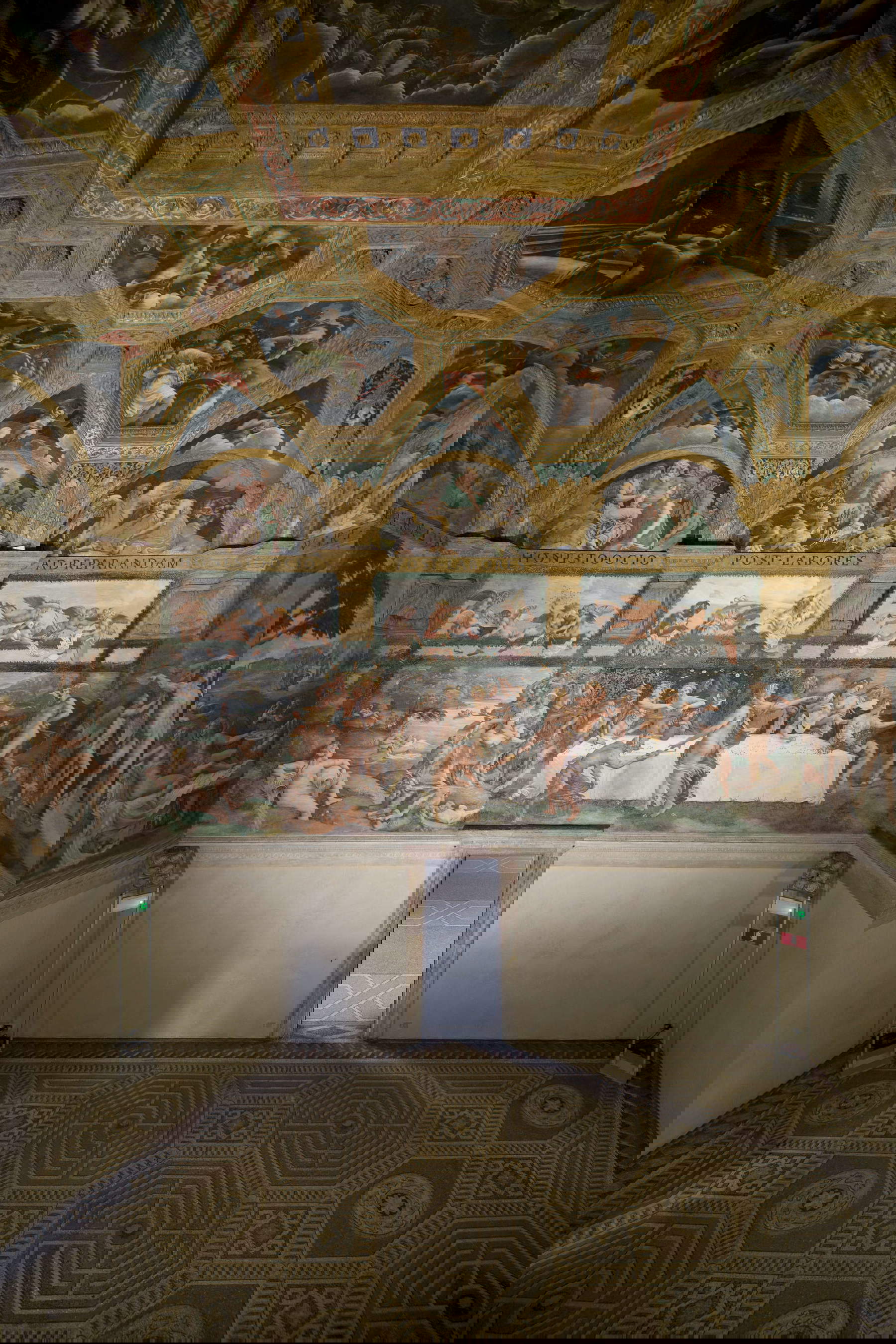 Giulio Romano e allievi Camera di Amore e Psiche (1527; olio su intonaco su supporto ligneo; Mantova, Palazzo Te). Foto: Gianmaria Pontiroli © Fondazione Palazzo Te Giulio Romano e allievi Camera di Amore e Psiche (1527; olio su intonaco su supporto ligneo; Mantova, Palazzo Te). Foto: Gianmaria Pontiroli © Fondazione Palazzo Te