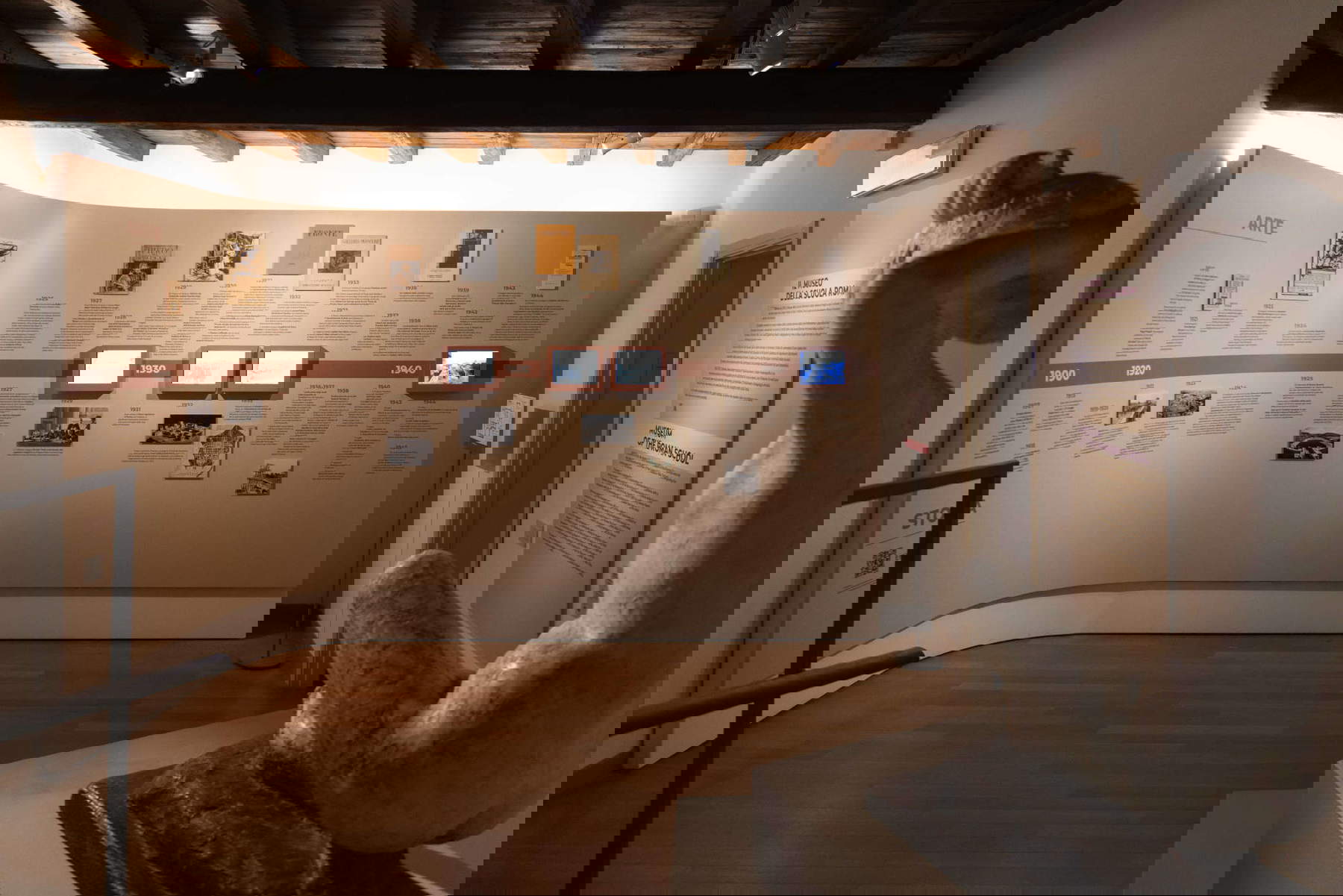 罗马学校博物馆重新布置。照片：Wps091625