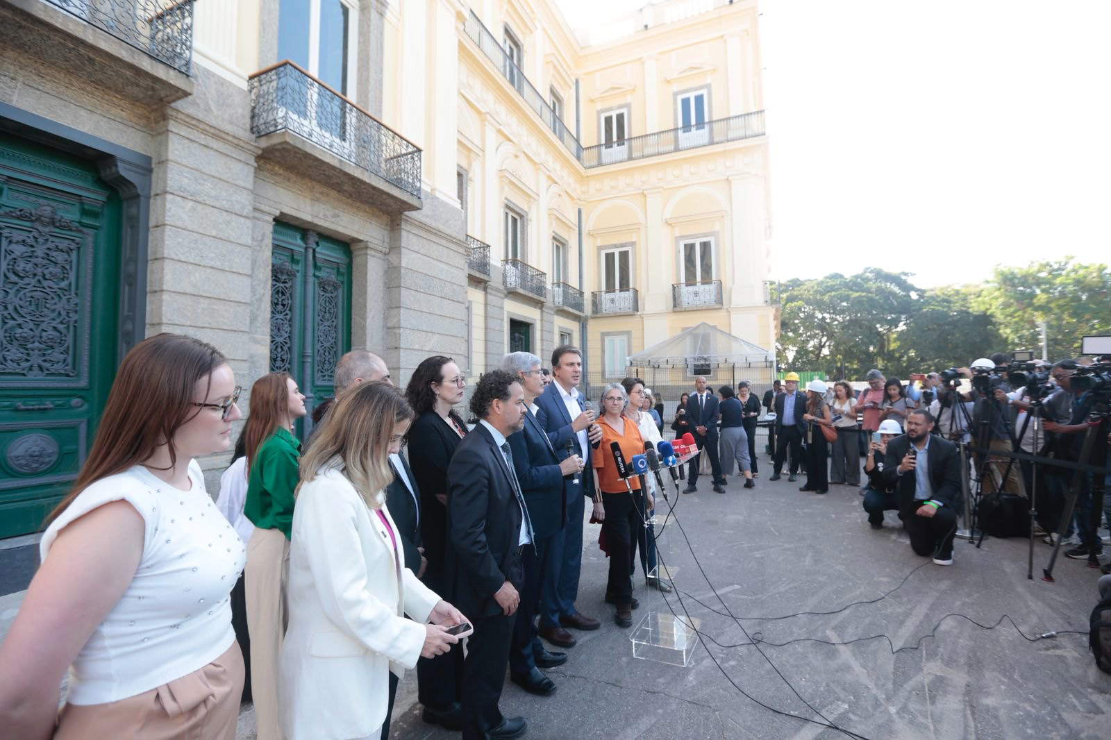 Riapertura del Museo Nazionale di Rio de Janeiro Riapertura del Museo Nazionale di Rio de Janeiro