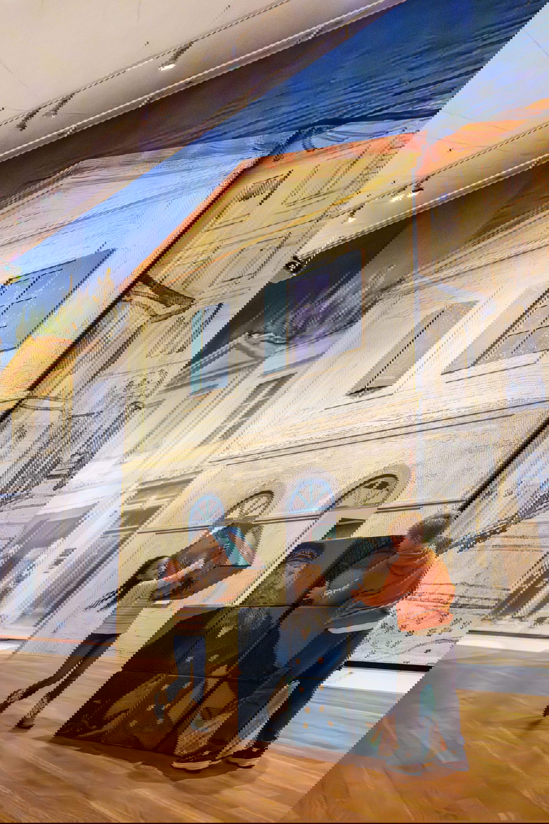 Reconstruction of the Yellow House. Photo: Anke van der Meer