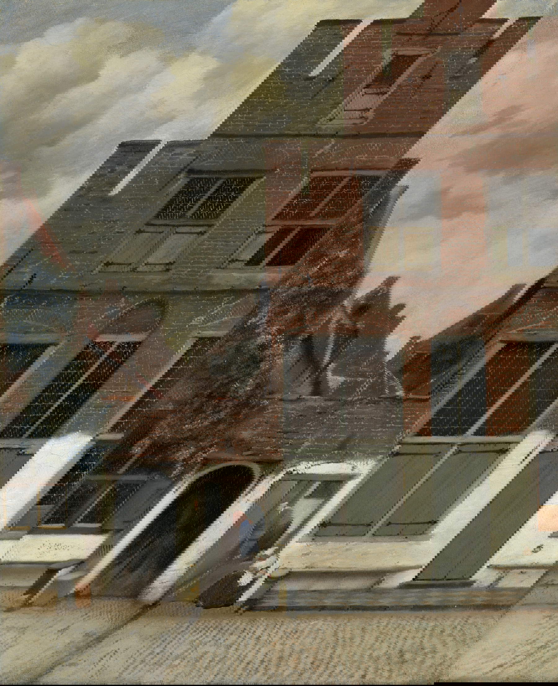 Visualizzazione digitale della possibile composizione precedente de La stradina. F. Gabrieli, A. Krekeler, A. van Loon, I. Verslype/Rijksmuseum