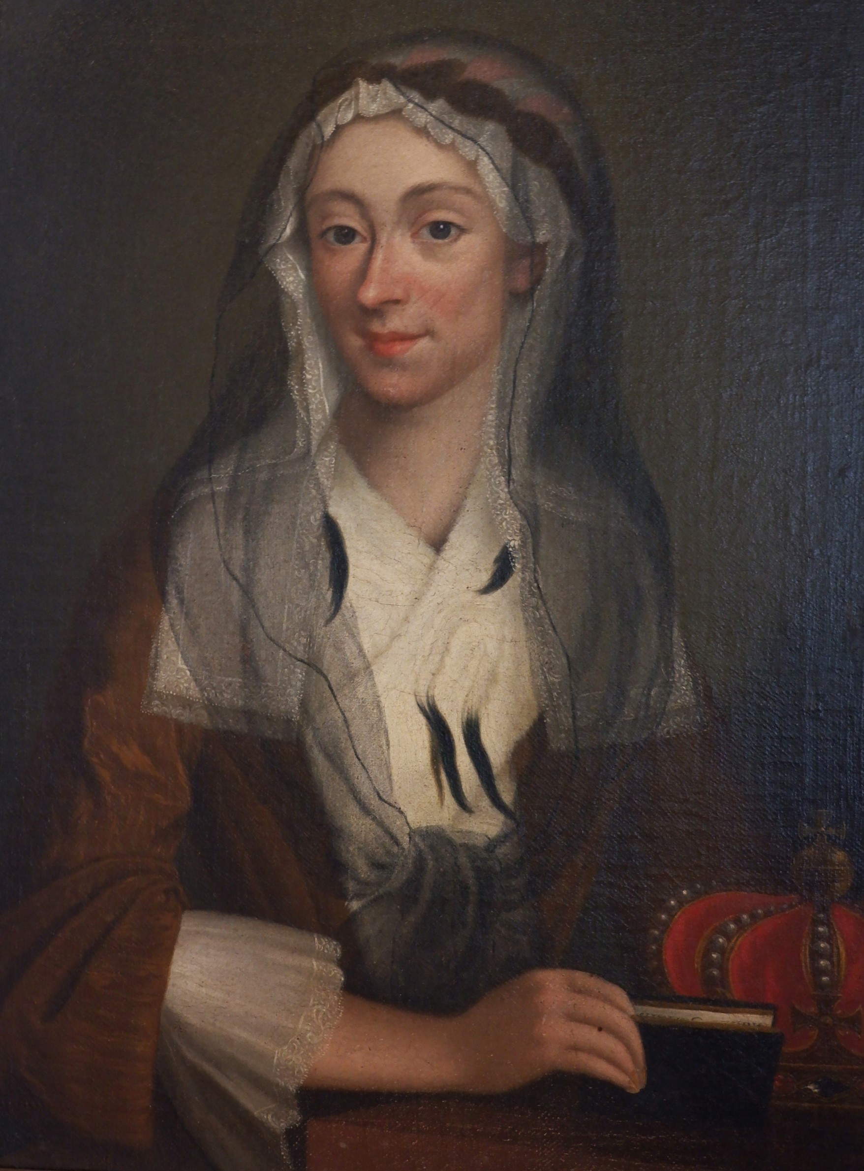 Ritratto di Maria Clementina Sobieska Stuart (Seconda met&agrave; del XVIII sec; Olio su tela; Roma, Collegio di San Clemente)