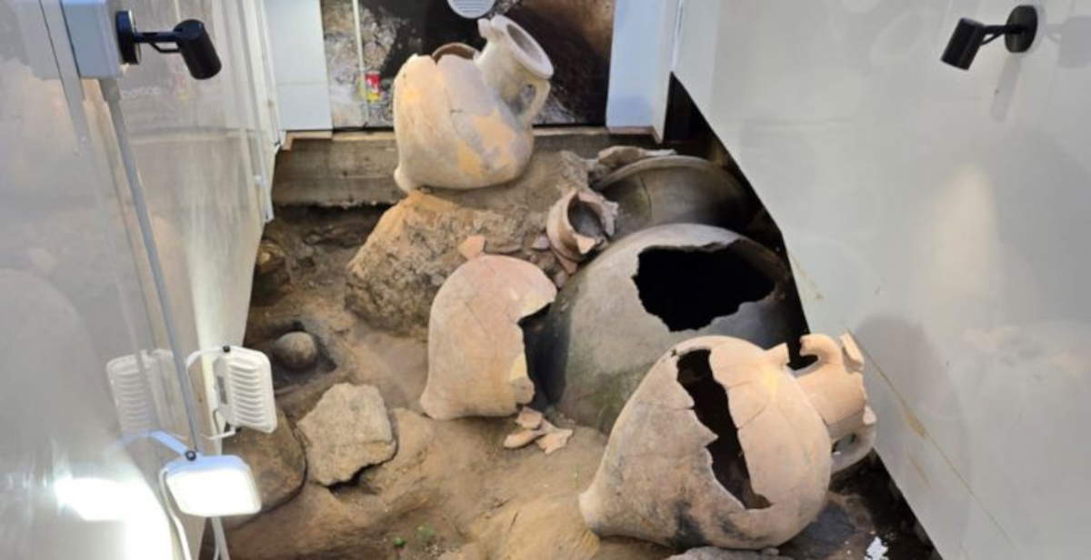 Gela, Eröffnung eines Freilichtmuseums mit griechischen Gräbern, die in der Via Di Bartolo entdeckt wurden