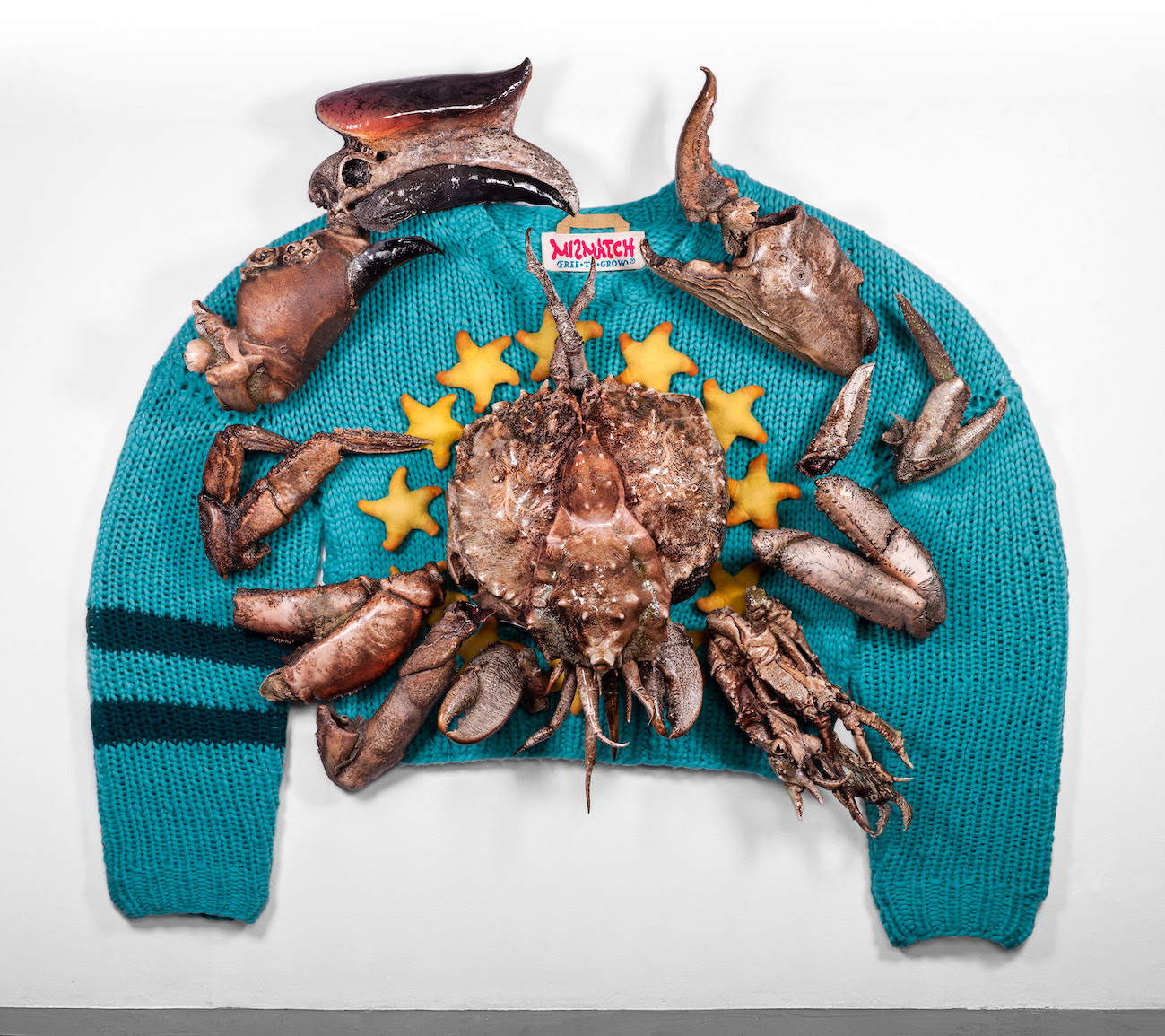 Roberto Cuoghi, SS(XCVP) (2019; 260 x 280 x 60 cm). Photo: Alessandra Sofia