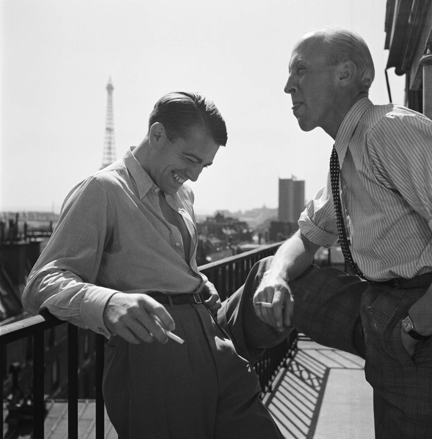 Roger Schall, Portrait of Horst P. Horst and George Hoyningen-Huene, Paris, 1937. Photo Roger Schall © Schall Collection