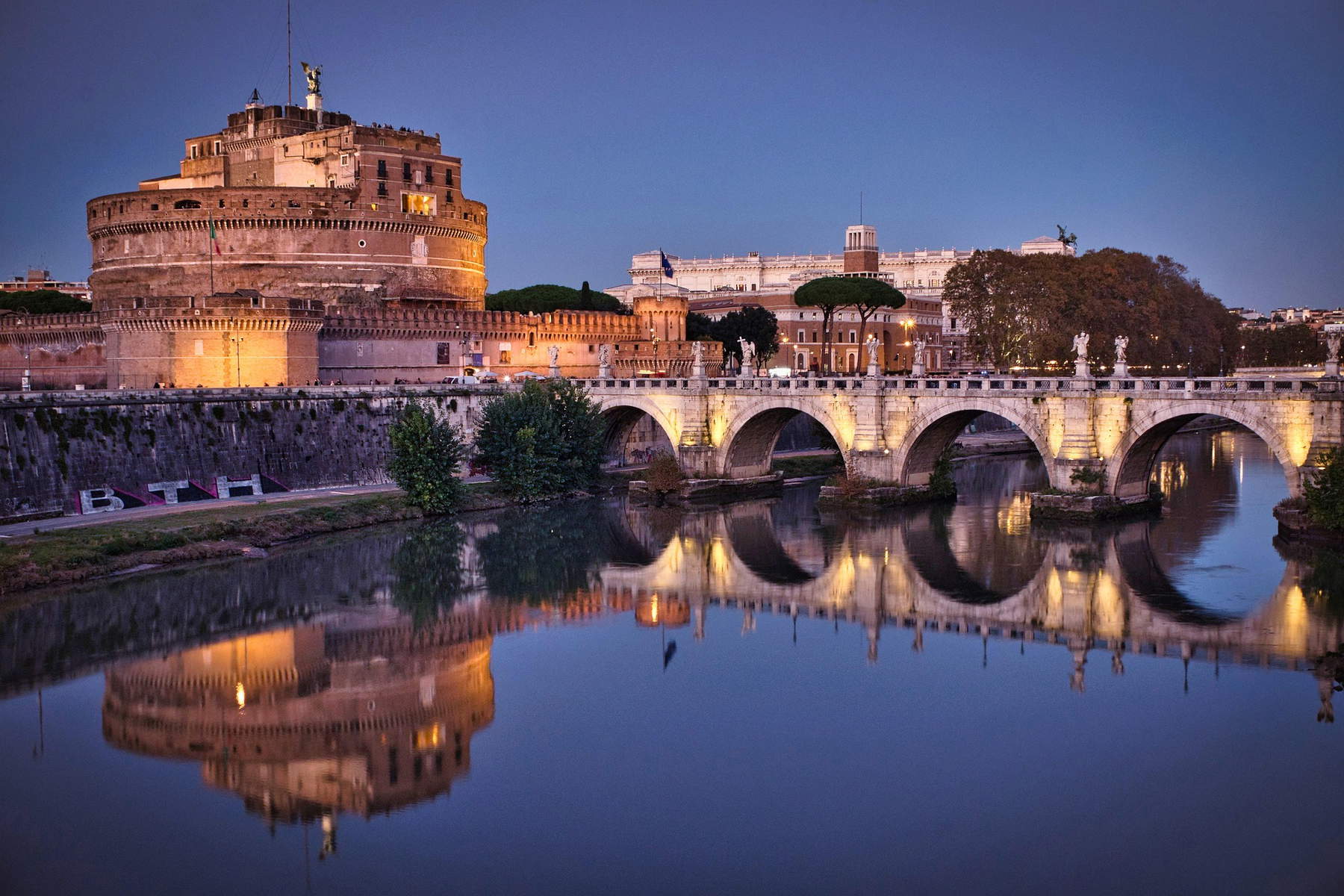 Photo : Rome, Château Saint-Ange. Photo : Pixabay - rainhard2