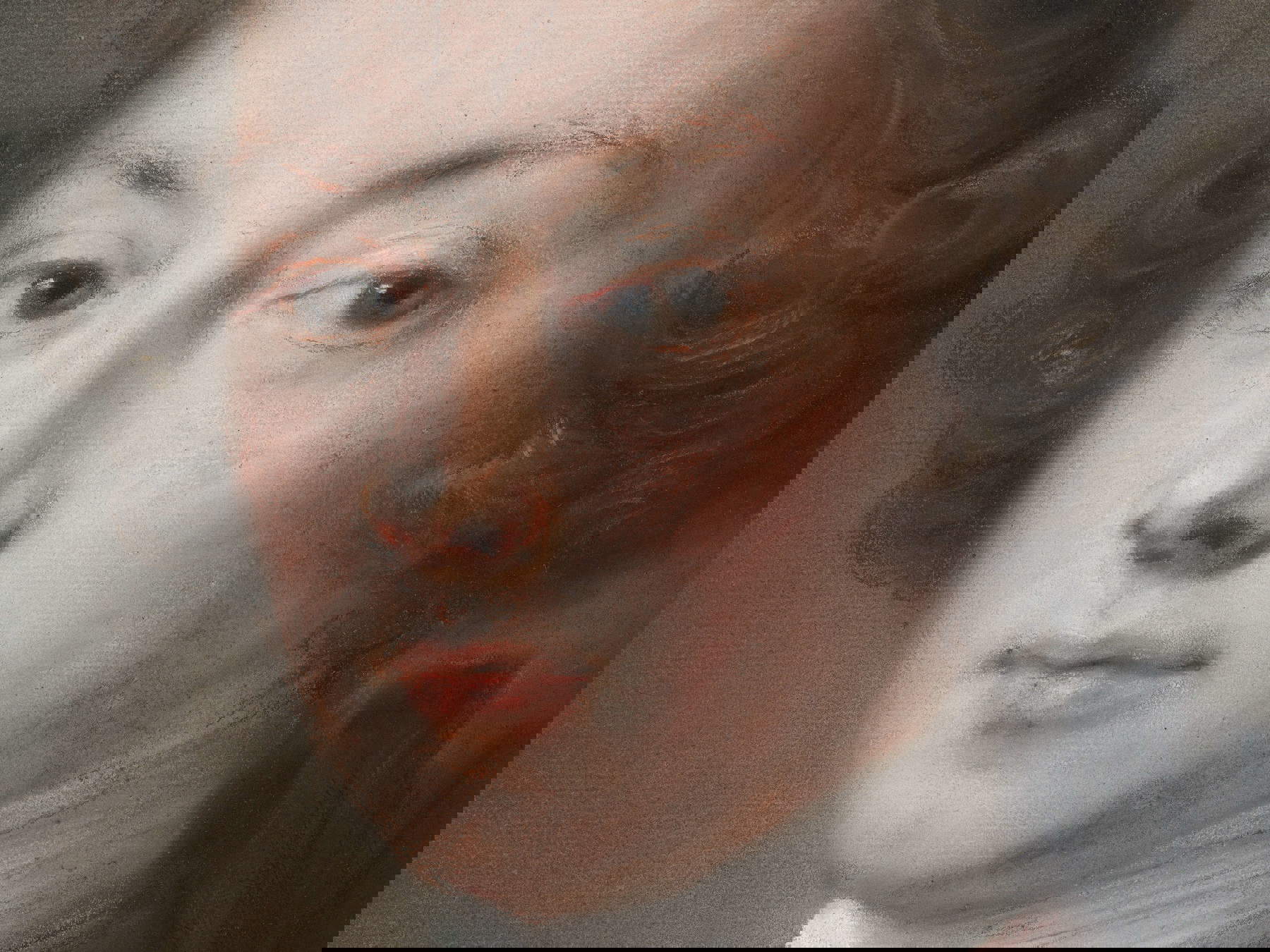 Rosalba Carriera, Portrait of Marcantonio Grimani (detail)