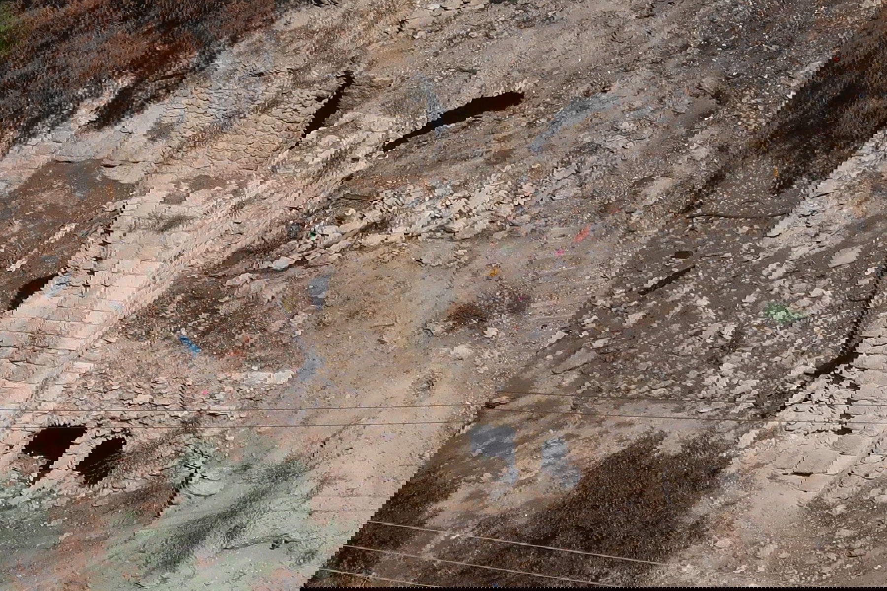 Casa abbandonata lungo la riva orientale della valle del Cedron nella citt&agrave; di Davide (Silwan). Foto: Davidbena