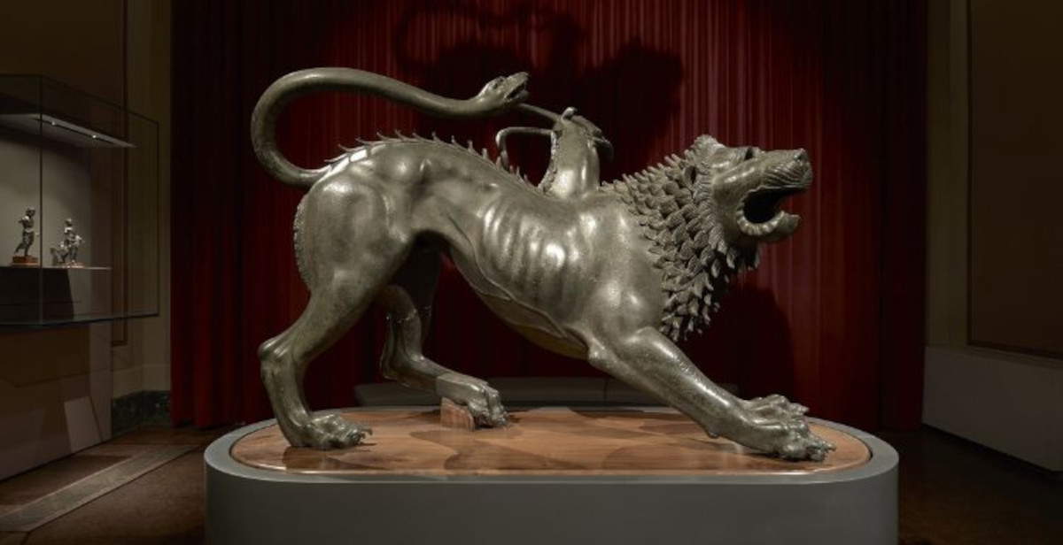 The Hall of the Chimera at the Archaeological Museum of Florence reopens with a new display