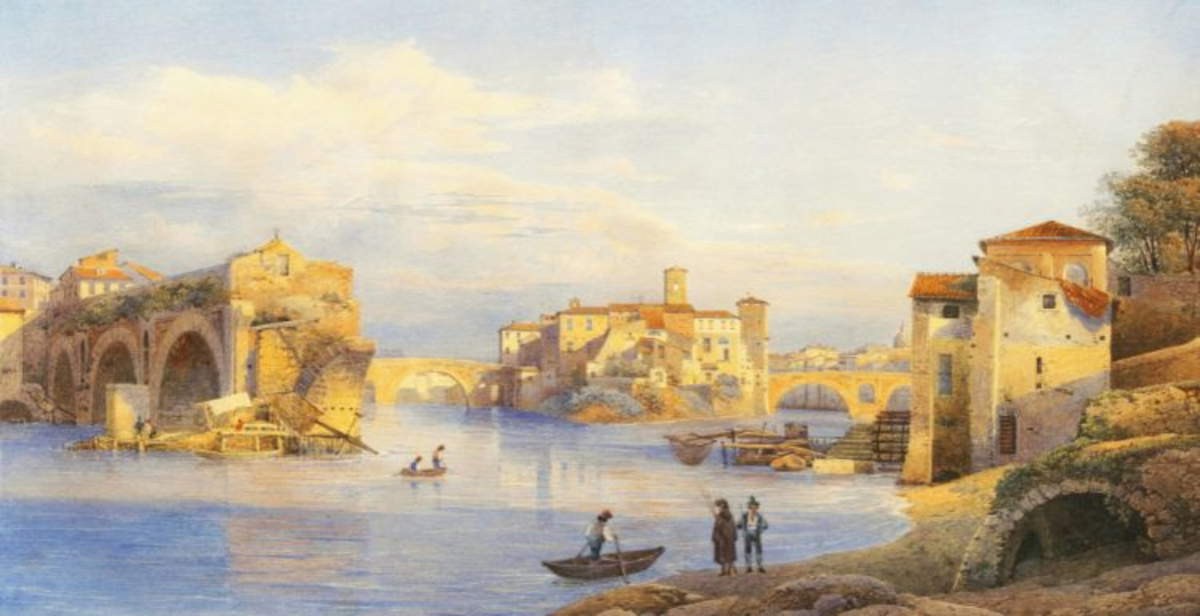 Panoramas redescubiertos en Roma: acuarelas y fotografías de la ciudad entre el siglo XIX y principios del XX