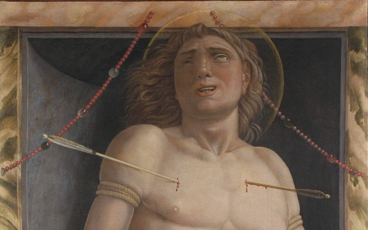 From Venice, Andrea Mantegna's St. Sebastian on loan to Mantua's Ducal Palace