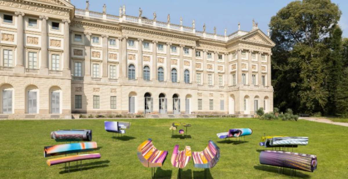 Sara Enrico transforms the garden of Villa Reale in Milan with 
