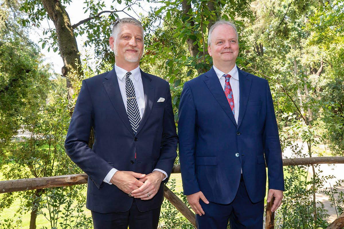 Alessandro Giuli e Eike Schmidt