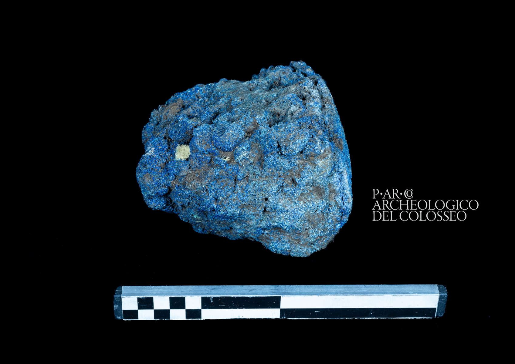 The Egyptian blue ingot discovered at the Domus Aurea