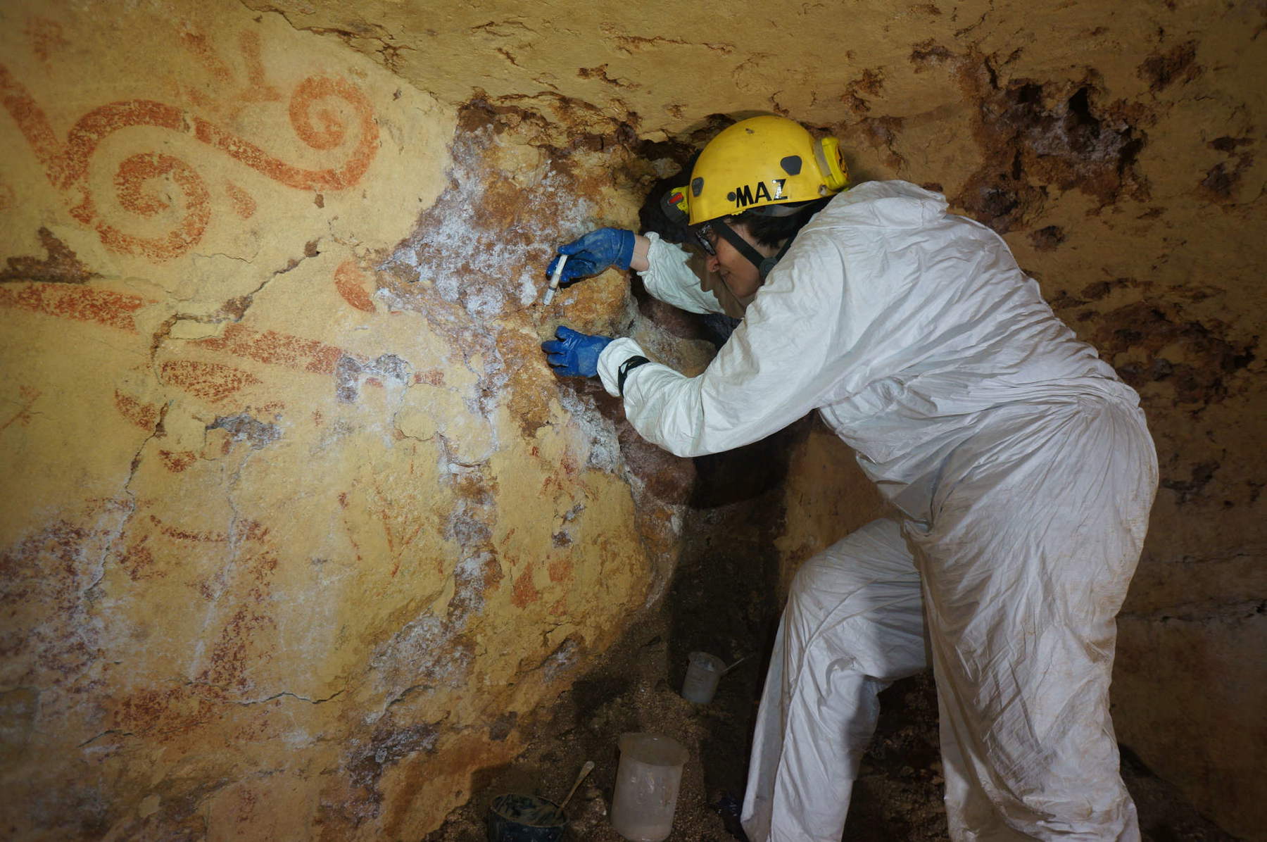 Outstanding discovery in Tarquinia: new painted tomb in Etruscan necropolis