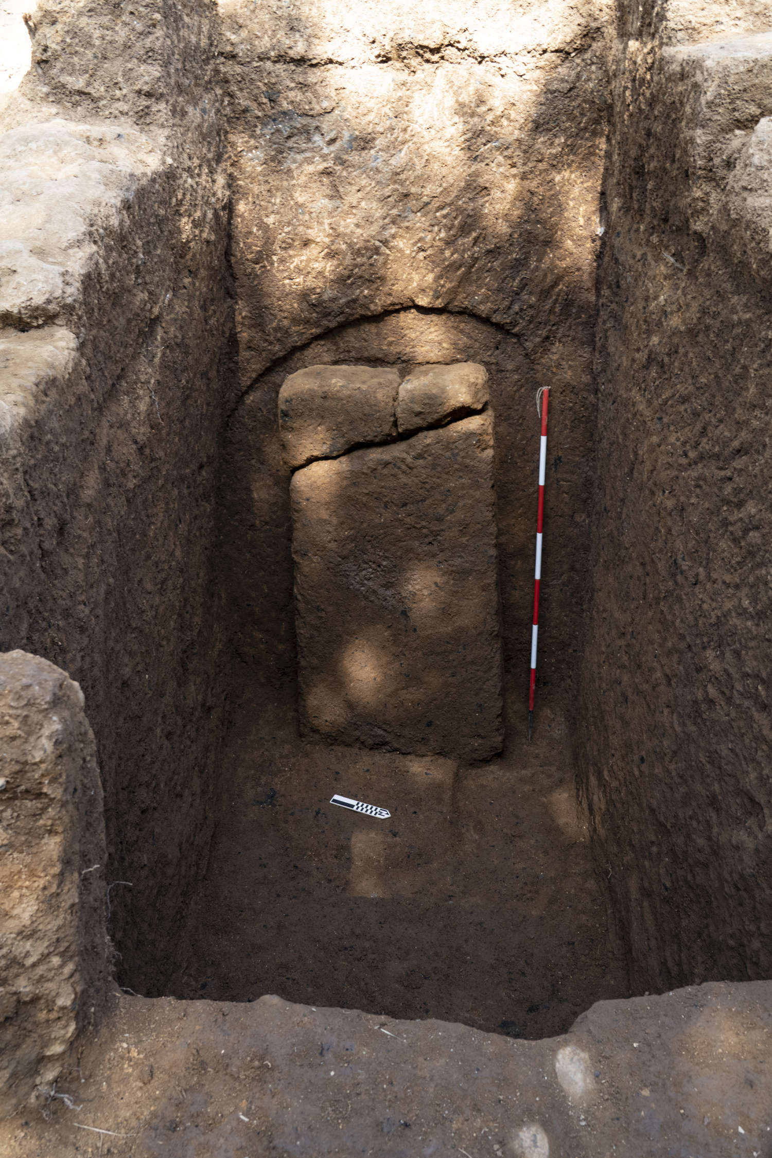 The discovery of the Etruscan tomb in Barbarano Romano