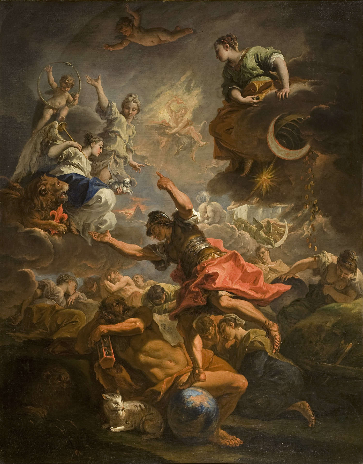 Sebastiano Ricci, Allegoria della Toscana
