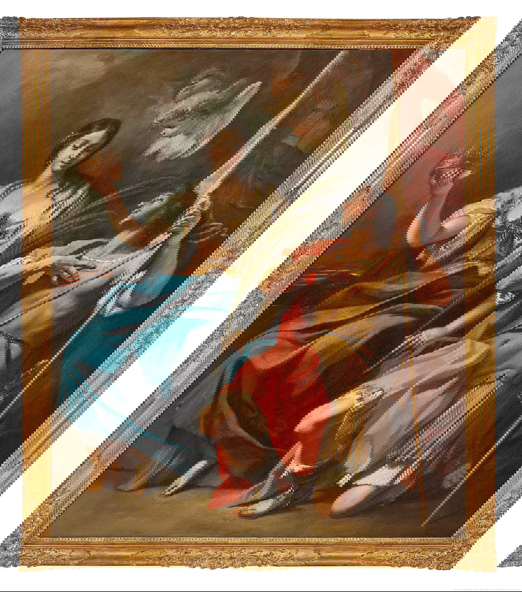 Sebastiano Ricci, Allegory of Martyrdom (1704-1710; oil on canvas, 120 x 142 cm)