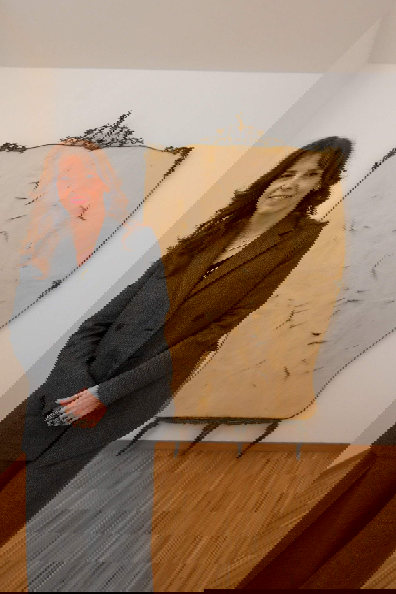 Silvia Giambrone con l&rsquo;opera Mirror n.12