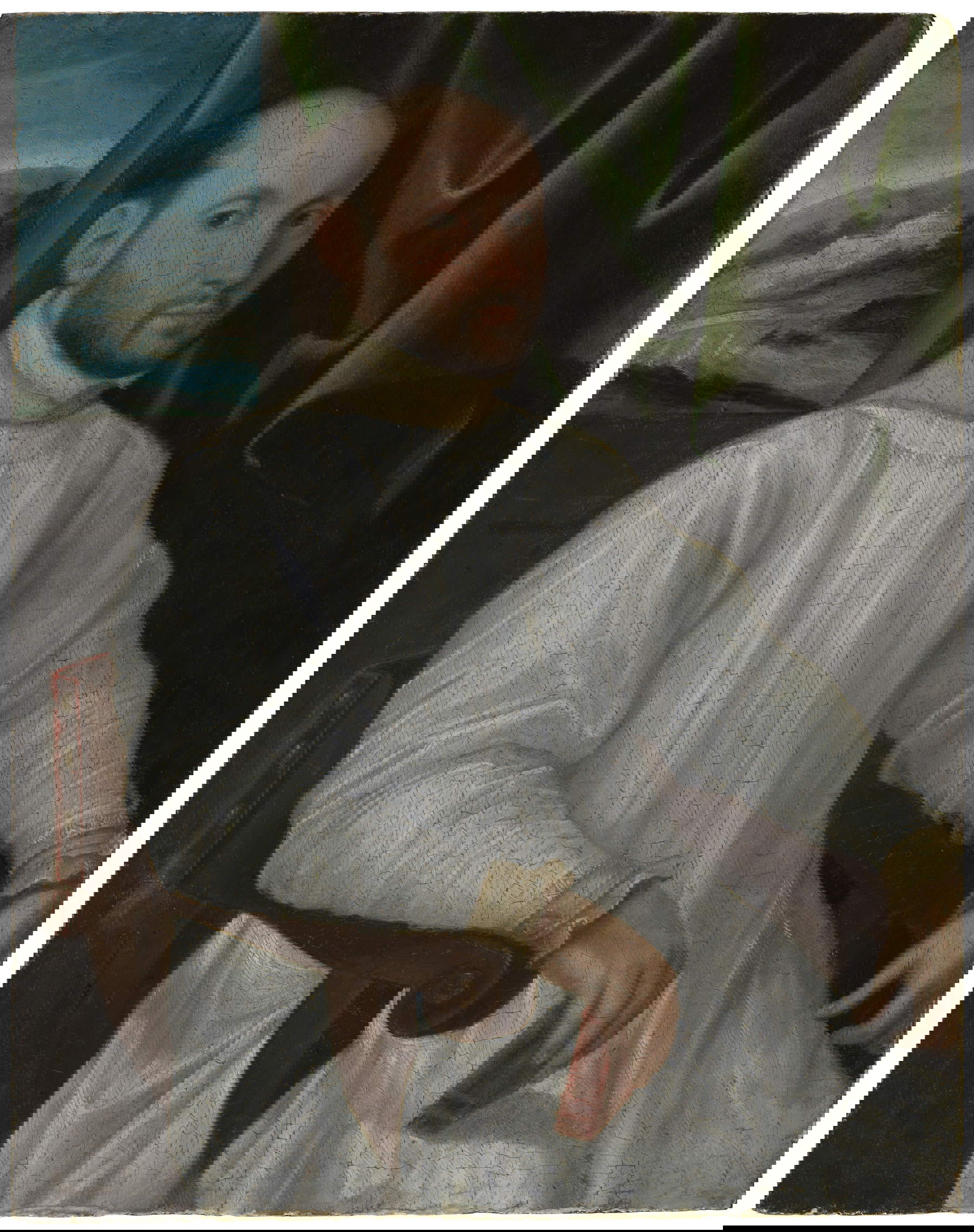 Sofonisba Anguissola, Ritratto di un canonico regolare (1554-1556; olio su tavola. NM 7724). Foto di Cecilia Heisser/Nationalmuseum