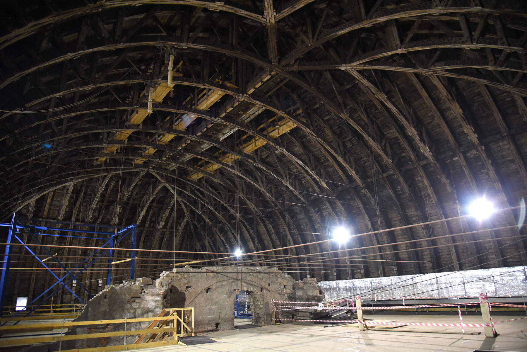 Sottotetto di Palazzo della Loggia, Comune di Brescia. Foto: Christian Penocchio