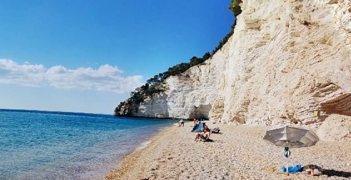 Realt&agrave;: spiaggia di Vignanotica, Vieste