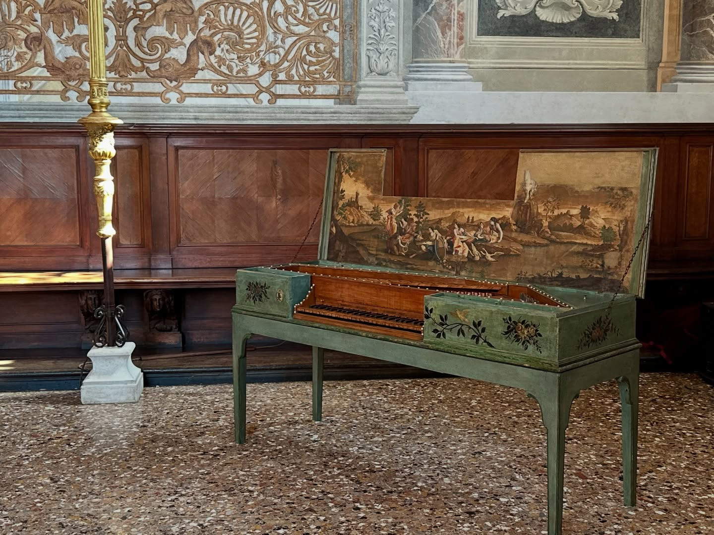 La spinetta restaurata