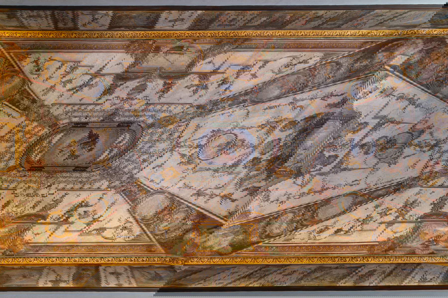 The Stanzino delle Matematiche in the Uffizi. The Stanzino delle Matematiche in the Uffizi.