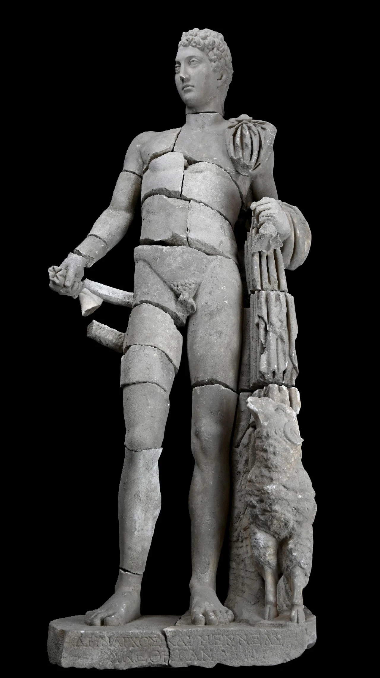 ＊英雄巨人タイタス＊ HERMES Large statue of Hermes discovered in Turkey: found in